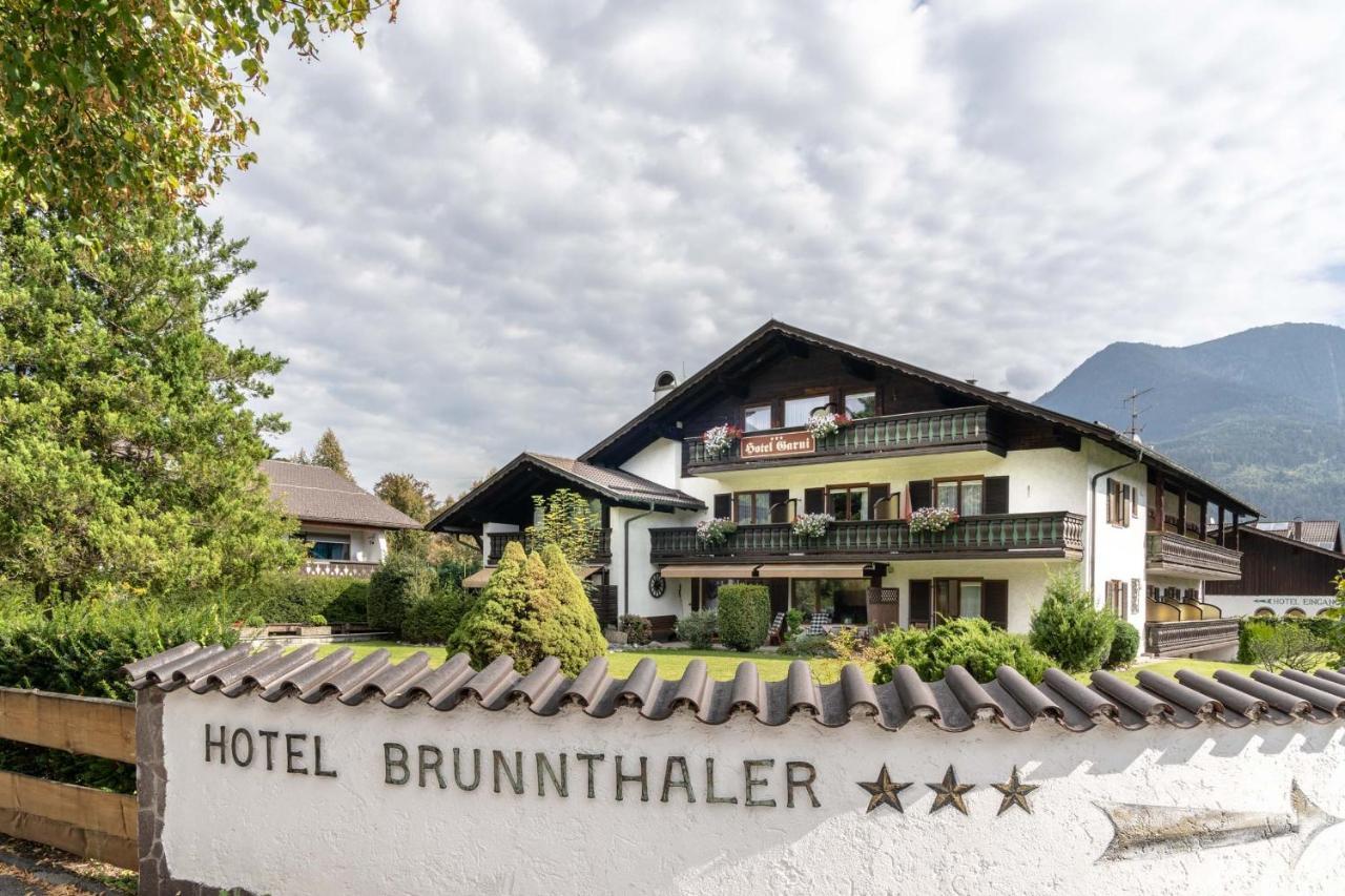 Hotel Garni Brunnthaler Garmisch-Partenkirchen Exterior foto